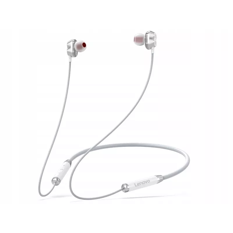 Belaidės ausinės Lenovo HE08 White Bt