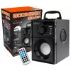 Belaidis garsiakalbis MEDIA-TECH MT3179, 20 W (RMS 15 W), Bluetooth 5.1, FM, MicroSD, USB, AUX, ličio jonų, 6 val., medinis korpusas