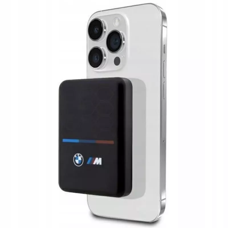 Nešiojama baterija BMW Powerbank indukcinė BMPBMS3K22PGVK5W 3000mAh