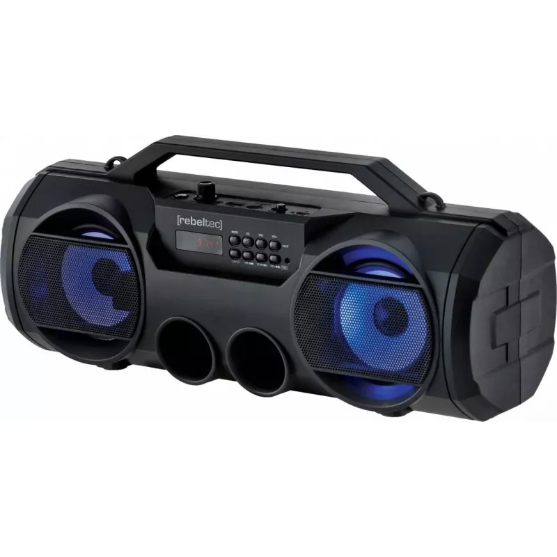Nešiojamas garsiakalbis Rebeltec SoundBox 440, juodas