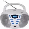 Blaupunkt BB7-WH nešiojama stereo sistema Skaitmeninė 2,4 W FM Pilka MP3 atkūrimas