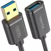 USB laidas Unitek Y-C4030GBK 3 m USB 3.1 Type-A į Type-B (duomenims ir įkrovimui)