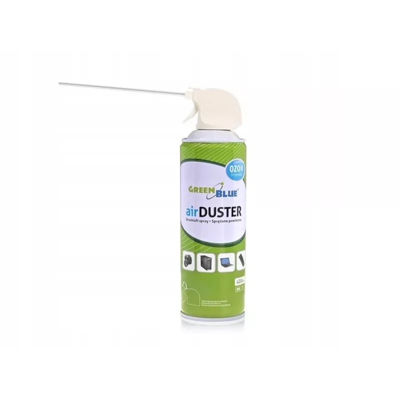 Suspaustas oras GreenBlue GB400 400ml pistoletinis purkštuvas - pistoletinis purškalas