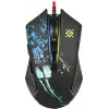 Žaidimų optinė laidinė pelė DEFENDER GM-933 SIN'SISTER 7200dpi 6P RGB