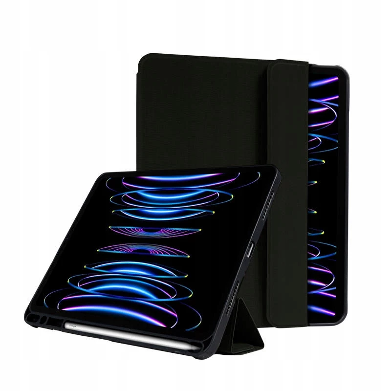 Dėklas Crong FLEXFOLIO, skirtas Apple iPad 11 Pro / Air 10,9 colio, juodas