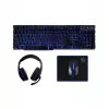Klaviatūra su pele Rebeltec SHERMAN Gaming USB QZERTY anglų juoda