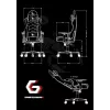 PC gaming kėdė Gembird GC-SCORPION-02X