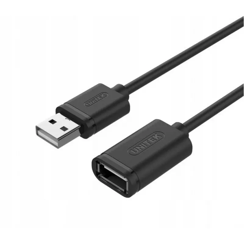 Prailginimo laidas Unitek Y-C428GBK USB 2.0, Am-af