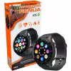 Išmanusis laikrodis MEDIA-TECH MT870 — 1,3 colio (3,3 cm) IPS jutiklinis ekranas, 51 mm korpusas, Bluetooth, juodas