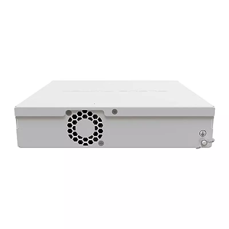 Valdomas L3 komutatorius MikroTik CRS310-8G+2S+IN — 8× 2.5G RJ-45, 2× SFP+, PoE, 1U rack-mount, Baltas