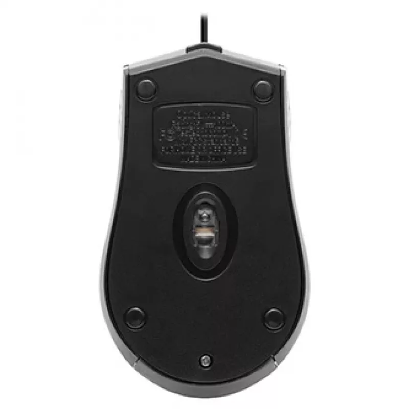 Optinė abiem rankoms tinkama pelė DEFENDER HIT MB-530 — 1000 DPI, USB Type-A, juoda, 1,5 m laidas