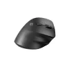 Belaidė optinė pelė NATEC CRAKE 2 — Bluetooth 5.2, 2400 DPI, 6 mygtukai, dešinei rankai, juoda