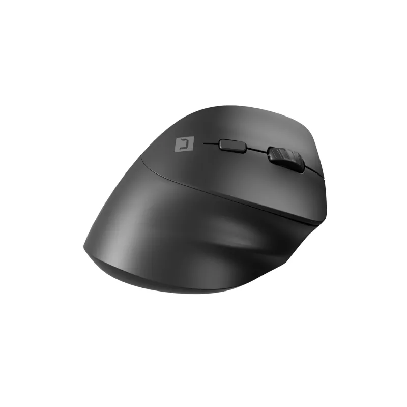 Belaidė optinė pelė NATEC CRAKE 2 — Bluetooth 5.2, 2400 DPI, 6 mygtukai, dešinei rankai, juoda