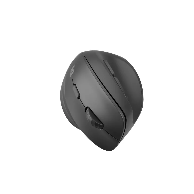Belaidė optinė pelė NATEC CRAKE 2 — Bluetooth 5.2, 2400 DPI, 6 mygtukai, dešinei rankai, juoda