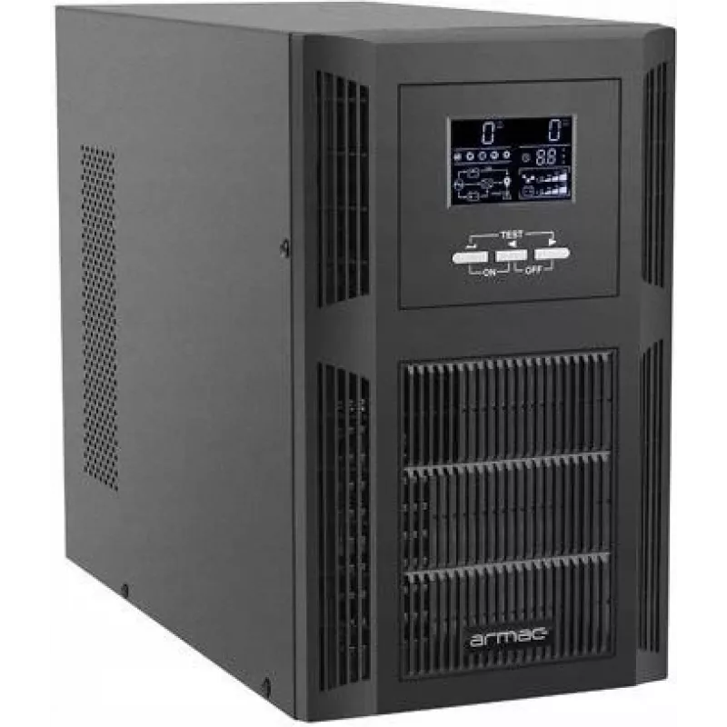 Nepertraukiamo maitinimo šaltinis ARMAC O/2000I/PF1 2 kVA (2000 W) bokštinis UPS, 8x IEC C13, LCD, AVR, 230 V