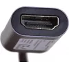 UNITEK V1420A vaizdo kabelio adapteris 0,15 m USB Type-C HDMI pilkas