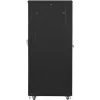 Laisvai pastatomas stovas LANBERG FF01-8042-23B 42U 19 colių 800×1000 mm Juodas, 121 kg talpa