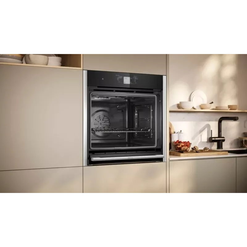 Neff B64CT73N0 orkaitė 71 L juoda, nerūdijantis plienas