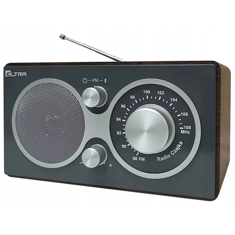 Radijas Eltra CZAJKA Bluetooth modelis 5907727028438 — nešiojamas radijas su Bluetooth ryšiu