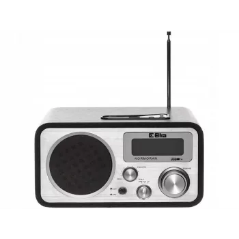 Nešiojamasis radijas ELTRA Kormoran Analoginis FM LW LCD Juodas Sidabrinis