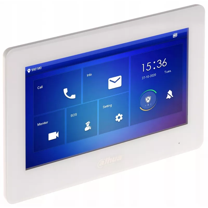 LCD Monitor 7 inch IP Wi-Fi durų telefonas DAHUA VTH5422HW-W