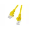 LANBERG tinklo kabelis RJ-45 Cat5e PCU5-20CC-0025-Y, 0.25 m, geltonas, U/UTP, CCA, 26 AWG