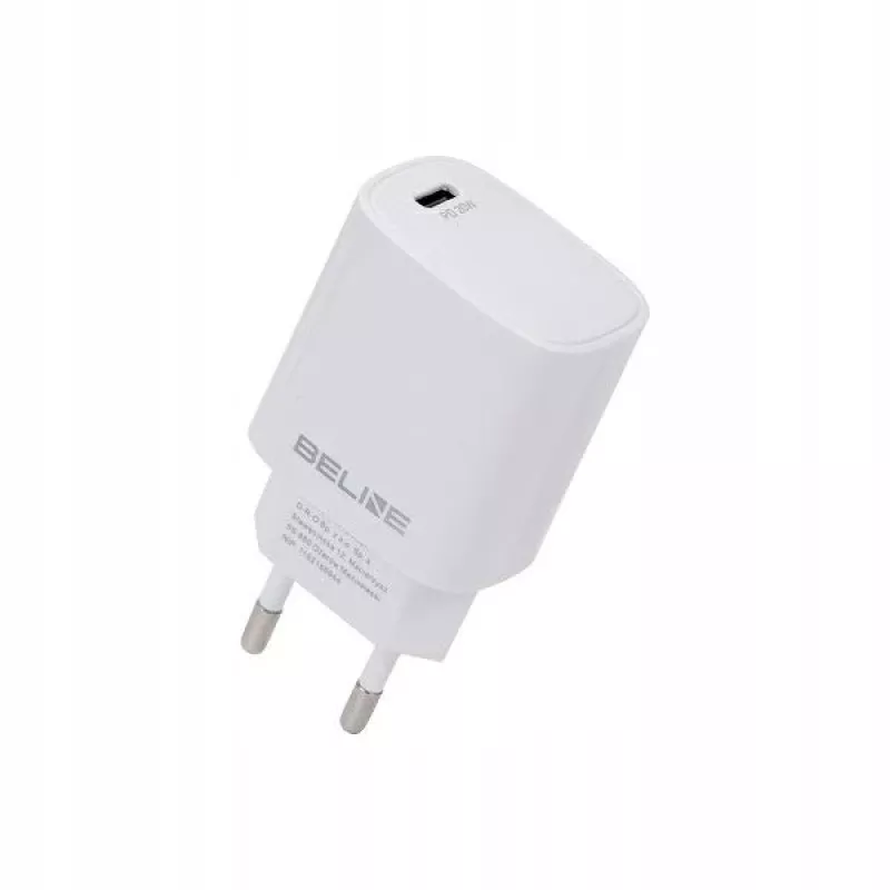 Beline Beli2161 20W PD 3.0 baltas USB-C greito įkrovimo adapteris