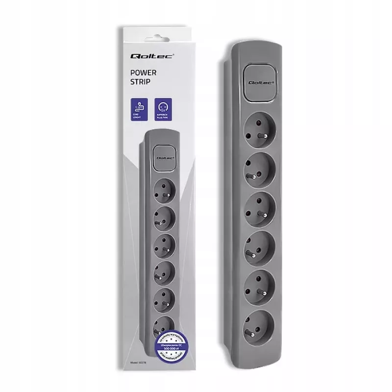 Qoltec 50277 Product Pilka