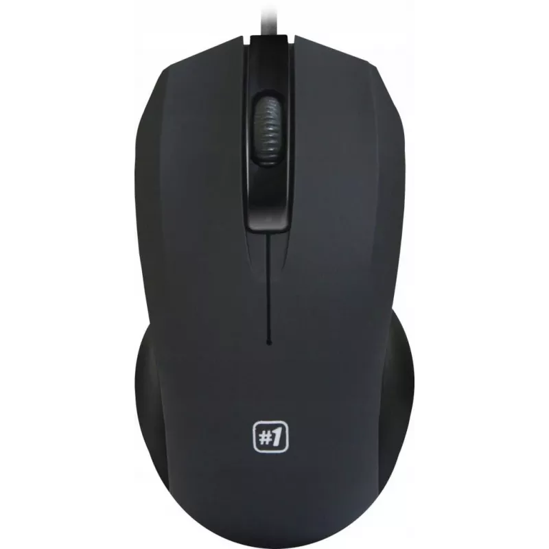 Laidinė optinė pelė DEFENDER MM-310 USB Type-A, 1000 DPI, abiem rankoms tinkama, 2 mygtukai, juoda, 1.35 m laidas