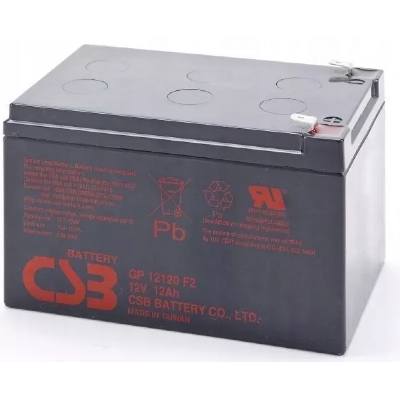 Nauja CSB baterija 12Ah 12V Originali, skirta APC UPS