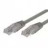 komutacinis kabelis kat.5e RJ45 UTP 3 m pilkas
