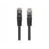 LANBERG Cat6 RJ-45 komutacinis kabelis PCF6-20CC-0200-BK, 2 m, F/UTP, CCA, 250 MHz, 10 Gbit/s, juodas