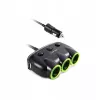Automobilinio cigarečių degiklio adapteris Awei C-35 12V ir 24V maitinimo lizdams