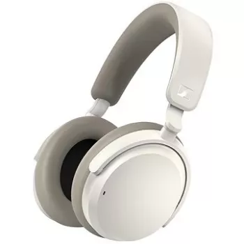 Ausinės Sennheiser ACCENTUM Wireless — Bluetooth 5.2 Class 1, 50 val. baterija, 0,8 Ah, balta, aplink ausis, įmontuotas mikrofonas