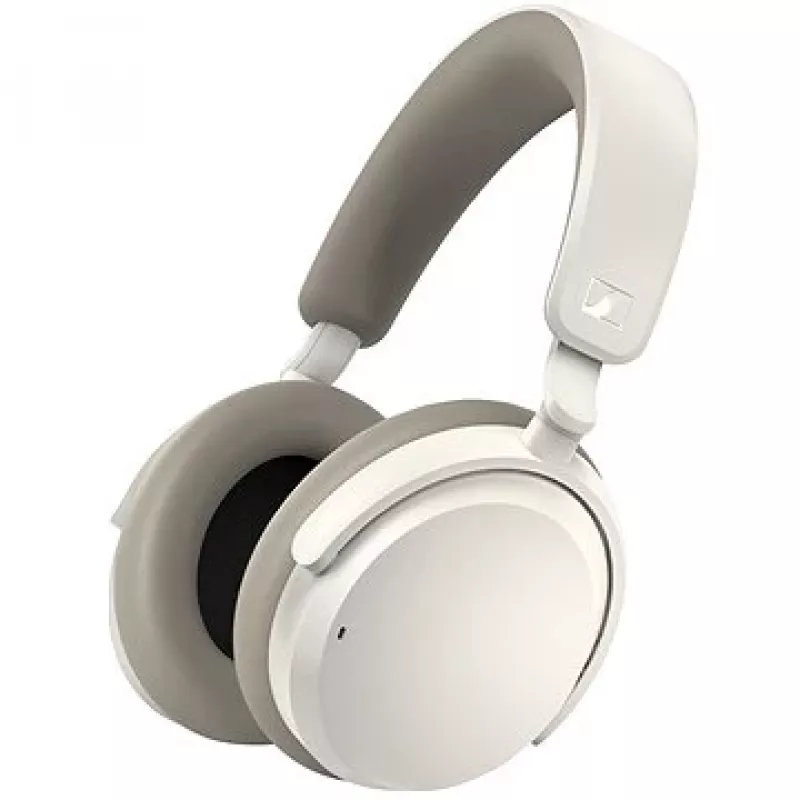 Ausinės Sennheiser ACCENTUM Wireless — Bluetooth 5.2 Class 1, 50 val. baterija, 0,8 Ah, balta, aplink ausis, įmontuotas mikrofonas