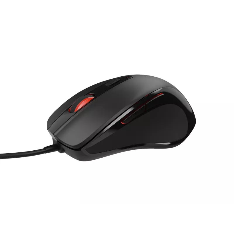 Laidinė optinė pelė NATEC NMY-2047 USB Type-A, 4000 DPI, 6 mygtukai, dešiniarankiams, apšvietimas