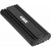 SSD korpusas IBOX HD-07, skirtas 1x M.2 diskui, USB 3.2 Gen 2 (10 Gbit/s), USB-C, juodas