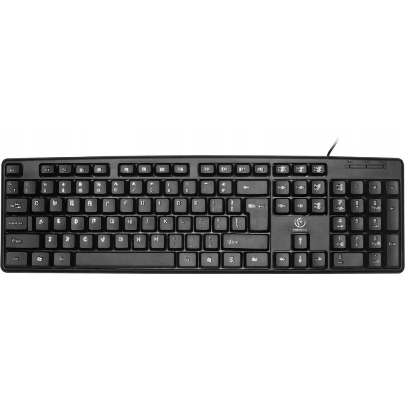 Kompiuterio klaviatūra USB jungtis Rebeltec UNO 1,8 m