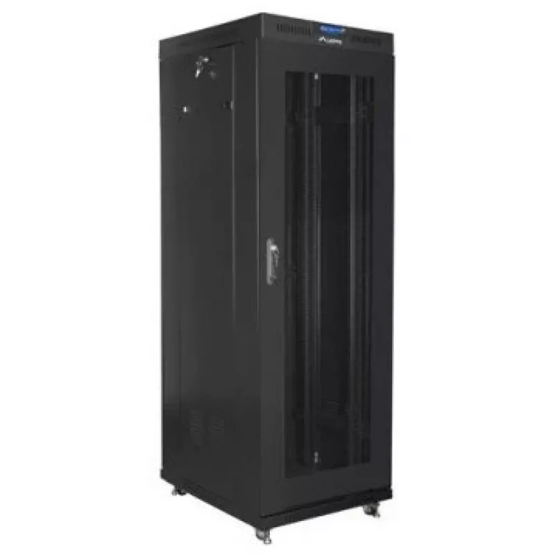 Stovo spinta LANBERG FF01-6837-23BL 37U laisvai stovinti 1900×600×800 mm IP20 juoda