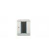 Prie sienos tvirtinama spinta Extralink Rackmount cabinet 6U 10 colių Pilka Užrakto užraktas Kabelių valdymas