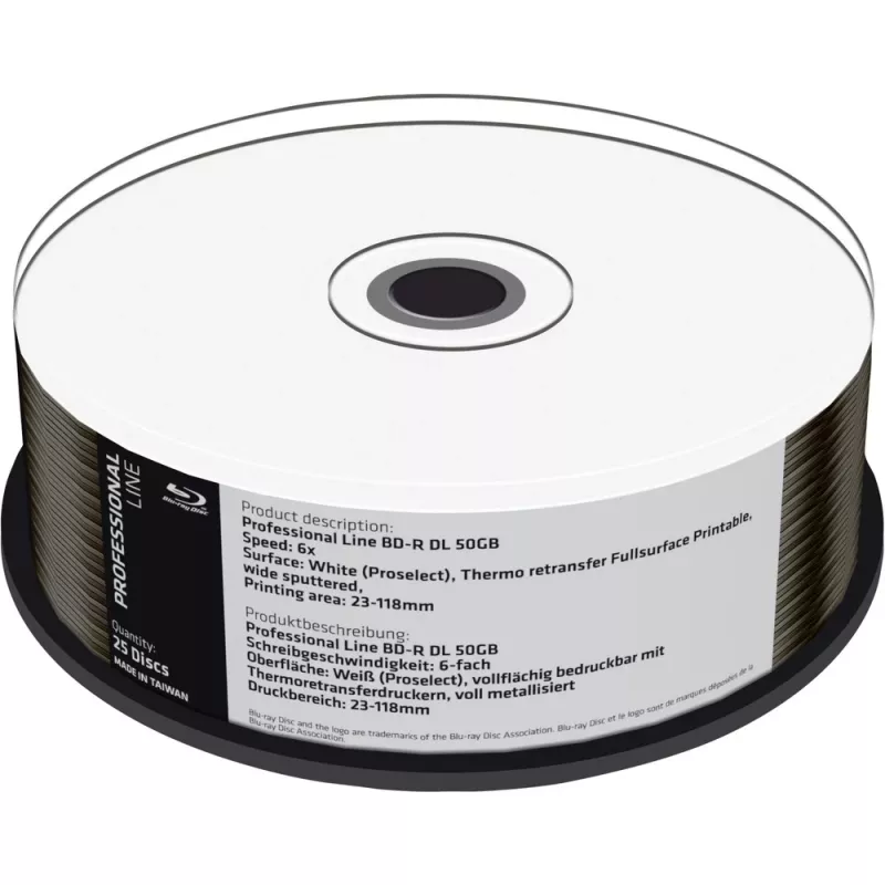 BD-R DL MediaRange 50GB 25 vnt.