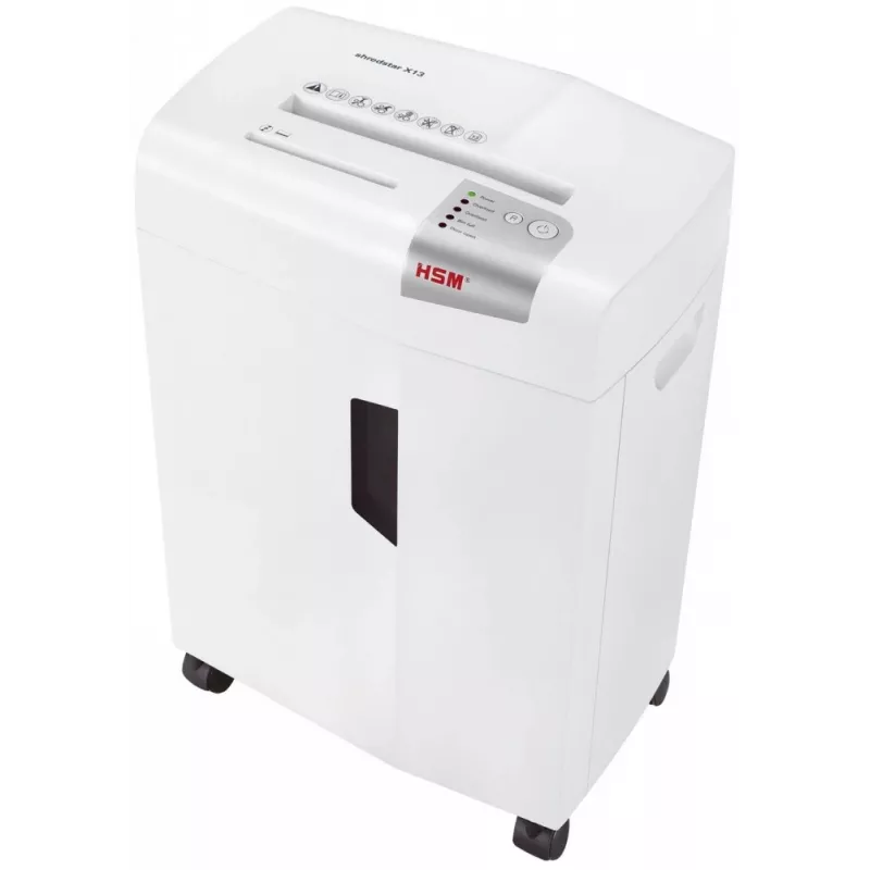 HSM shredstar X13 dokumentų smulkintuvas, 4 x 37 mm + atskiras CD pjovimo mechanizmas