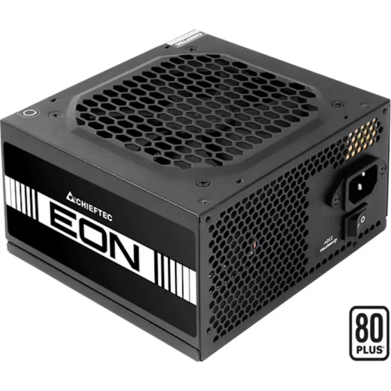 Chieftec EON maitinimo blokas 600 W 20+4 kontaktų ATX ATX juodas