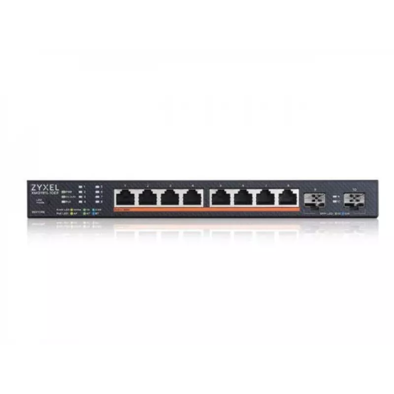 Zyxel XMG1915-10EP valdomas L2 2.5G Ethernet (100/1000/2500) Maitinimas per Ethernet (PoE)