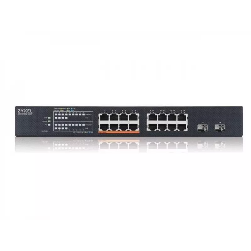 Zyxel XMG1915-18EP valdomas L2 2,5G Ethernet (100/1000/2500) maitinimas per Ethernet (PoE)