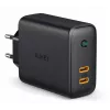 AUKEY PA-D2 mobiliojo įrenginio įkroviklis 36 W juodas Vidinis