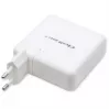Qoltec GaN Charger FAST 108W | 5-20V | 3-4.7A | USB C | Balta
