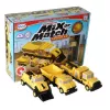 Transporto priemonių rinkinys Popular Playthings Mix or Match Vehicles Construction Juoda Geltona
