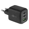 Goobay 64753 Charger for Mobile Devices Headphones - Smartphone - Tablet Juoda AC Fast Charging vidinis (64753)