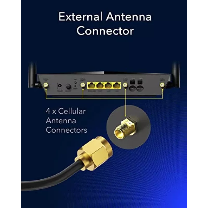 Cudy naujas 4G LTE Cat 6 WiFi maršrutizatorius, Qualcomm mikroschemų rinkinys, LTE modemo maršrutizatorius, dviguba SIM 4G korinis maršrutizatorius, AC1200 dviejų juostų WiFi, 4 Gigabit prievadai, OpenVPN, W